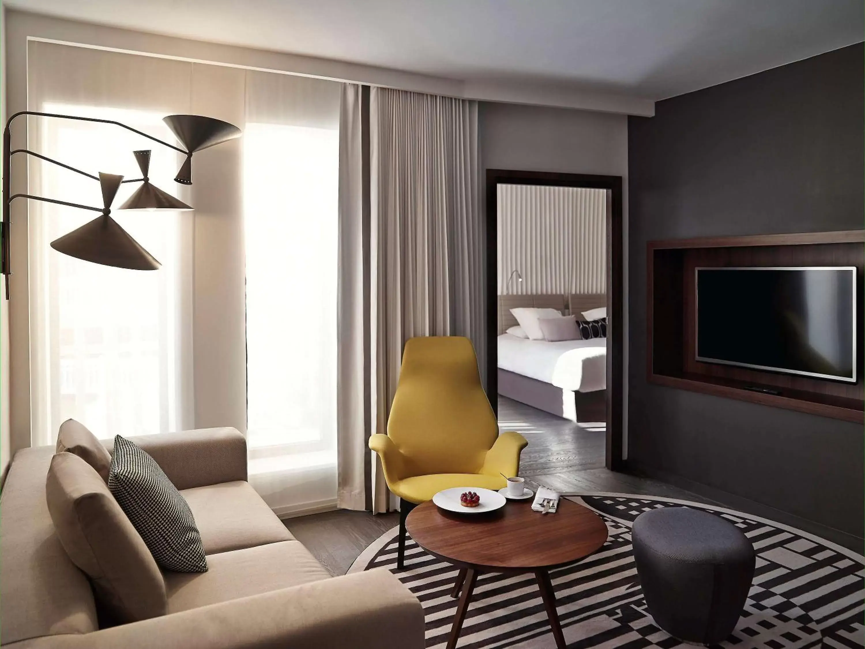 Photo of the whole room, Bed in Molitor Hotel & Spa Paris - MGallery Collection